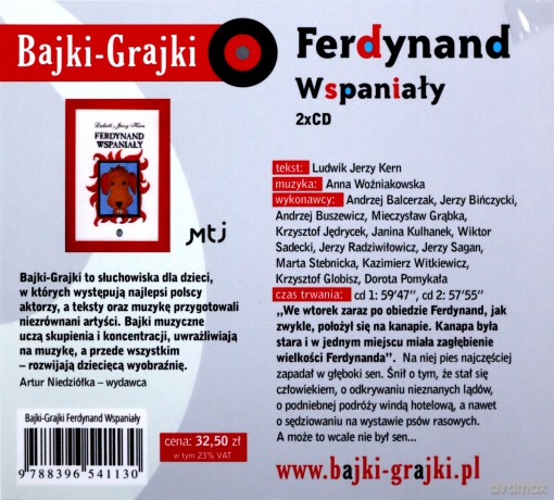 Ferdynand Wspaniały. Bajki-Grajki - Ludwik Jerzy Kern [AUDIOBOOK]