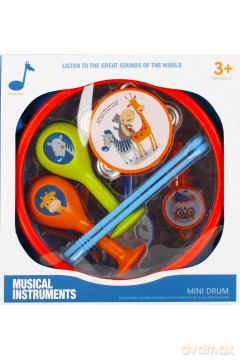Instrumenty muzyczne zestaw
