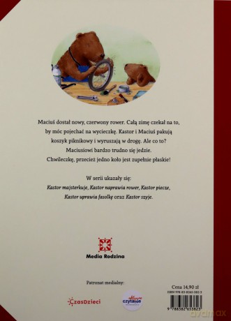 Kastor naprawia rower. Kastor - Lars Klinting [KSIĄŻKA]