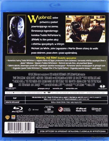 Spawn edycja reżyserska [Blu-Ray]