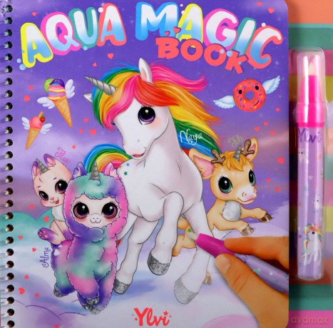 Kolorowanka Aqua Magic Book Jednorożec Ylvi 12097A