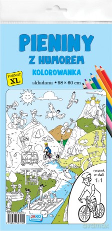 Kolorowanka XL Pieniny z humorem - kolor