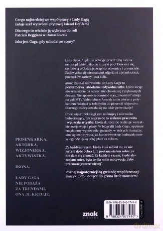 Lady Gaga. Applause. Biografia ikony - Annie Zaleski [KSIĄŻKA]