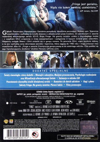 Fringe: Na granicy światów sezon 3 [6DVD]
