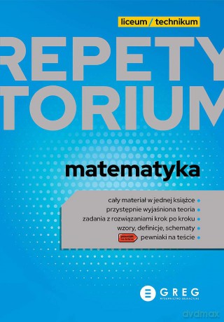 Matematyka. Repetytorium liceum/technikum 2023 [KSIĄŻKA]
