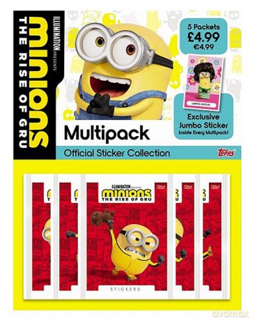 Minionki Wejście Gru Multipack z Naklejkami
