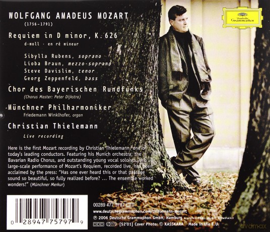 Christian Thielemann: Mozart:Requiem [CD]