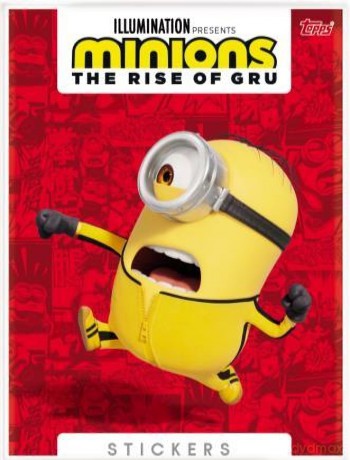 Minionki Wejście Gru Saszetka z Naklejkami 1 szt. mix