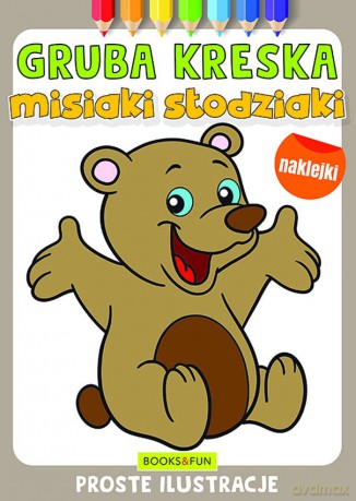 Misiaki słodziaki. Gruba kreska [KSIĄŻKA]