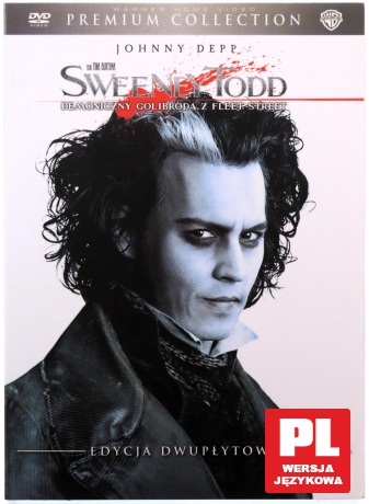 Sweeney Todd: Demoniczny Golibroda z Fleet Street (Kolekcja Tim Burton) [2DVD]