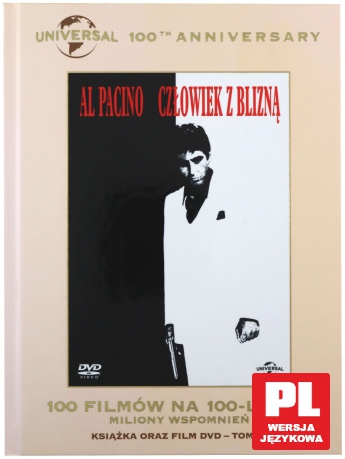 Człowiek z blizną (booklet) [DVD]