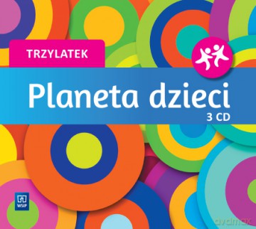 Planeta dzieci Trzylatek CD audio komplet 3 płyt [KSIĄŻKA]