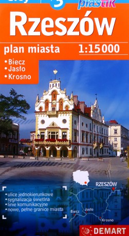 Rzeszów 1:15 000 plan miasta [KSIĄŻKA]