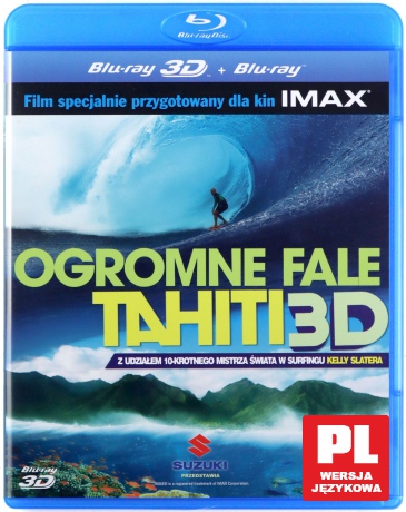 Ogromne Fale Tahiti 3D [Blu-Ray 3D]