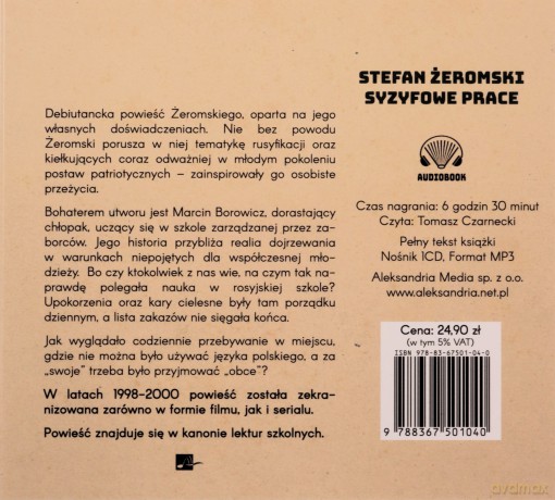 Syzyfowe prace - Żeromski Stefan [AUDIOBOOK]