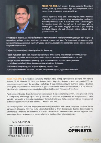 Wbrew regułom gry. Z Bronksu na szczyt Nintendo - Reggie Fils-Aime [KSIĄŻKA]