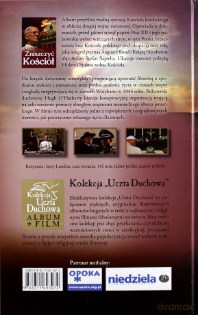 Zniszczyć Kościół. Prawdziwa opowieść o czasach wojny+ Purpura i Czerń - Tomasz Frasik, Jarosław Szarek, ks. Jarosław Wąsowicz SDB [KSIĄŻKA]+[DVD]