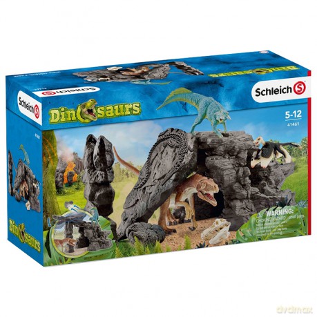 Zestaw dinozaury + jaskinia SLH41461 [FIGURKA]