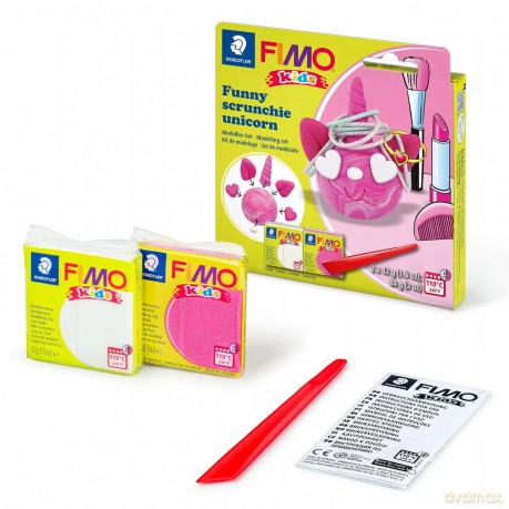 Zestaw FIMO Kids Jednorożec 2 x 42g + akcesoria Staedtler