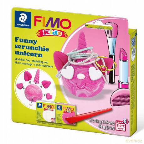 Zestaw FIMO Kids Jednorożec 2 x 42g + akcesoria Staedtler