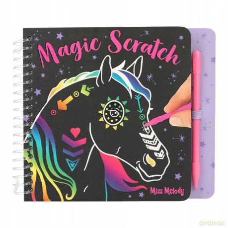 Zestaw kreatywny Mini Magic Scratch Miss Melody 12114A