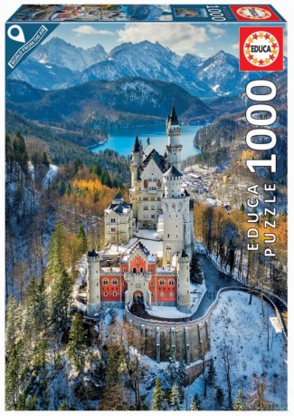 EDUCA 1000 el. Zamek Neuschwanstein/Niemcy [PUZZLE]
