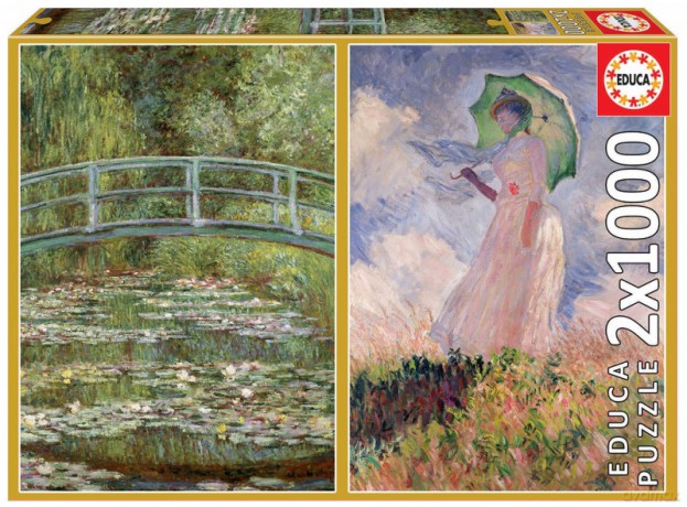 EDUCA 2 x 1000 el. Claude Monet [PUZZLE]