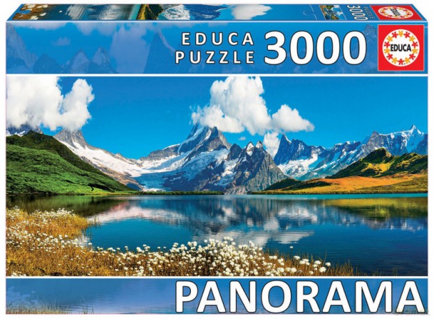 EDUCA 3000 el. Jezioro Bachalp (panorama) [PUZZLE]