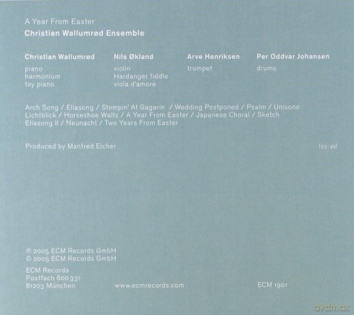 Christian Wallumrod Group: Year Form Easter [CD]