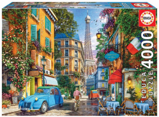 EDUCA 4000 el. Uliczka w Paryżu [PUZZLE]