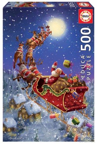 EDUCA 500 el. Święty Mikołaj [PUZZLE]