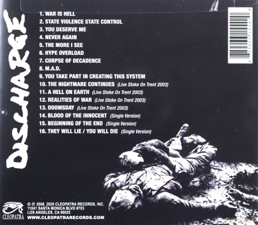 Discharge: War Is Hell [CD]