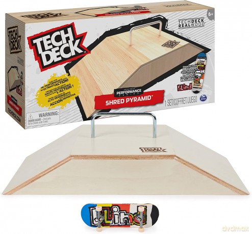 Tech Deck - drewniana rampa