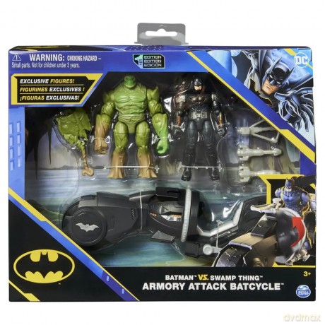 Motor Batmana z 2 figurkami 4"