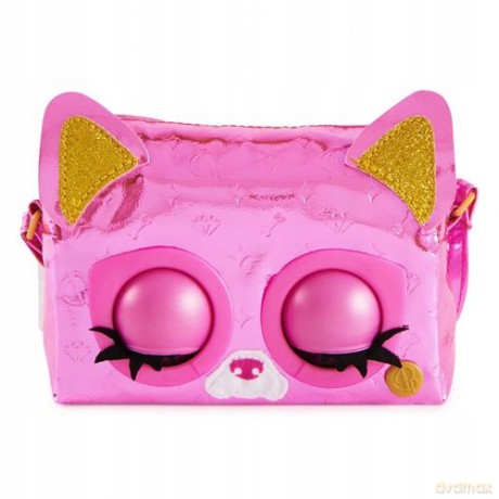 Interaktywna metaliczna torebka Purse Pets