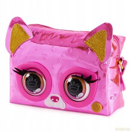 Interaktywna metaliczna torebka Purse Pets