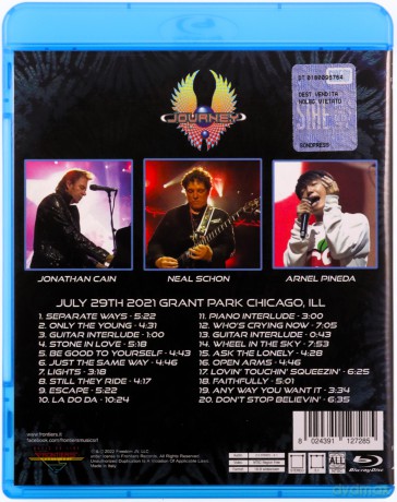 Journey: Live In Concert At Lollapalooza [Blu-Ray]