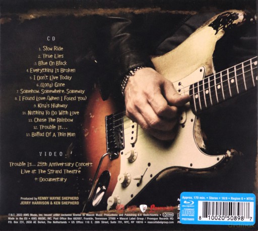Kenny Wayne Shepherd: Trouble Is 25 [Blu-Ray]+[CD]