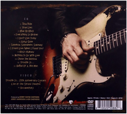 Kenny Wayne Shepherd: Trouble Is 25 (digipack) [DVD]+[CD]