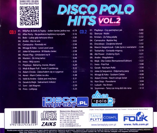 Disco Polo Hits vol. 2  [2CD]