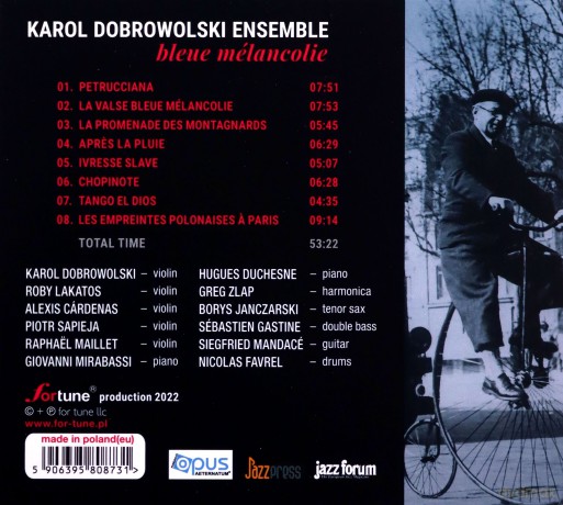 Karol Dobrowolski: Bleue Mélancolie [CD]