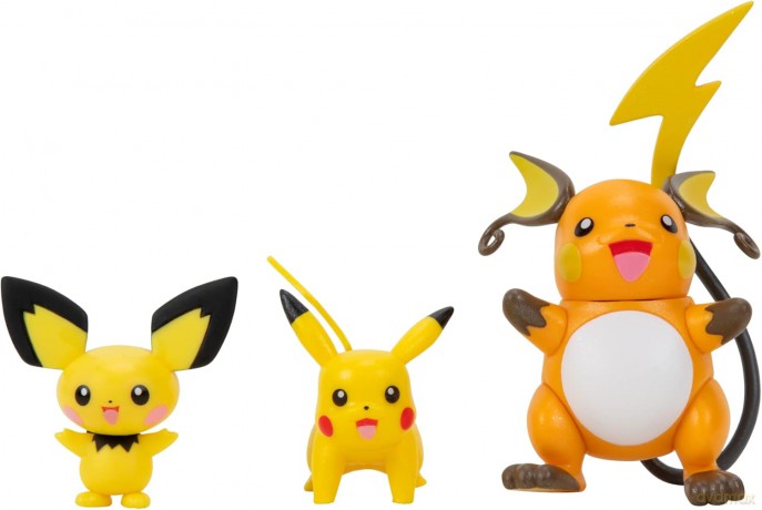 Pokemon - Select Pichu Pikachu Raichu