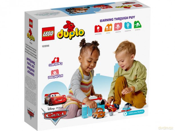 LEGO DUPLO Disney - Zygzak McQueen i Złomek - myjnia (10996) [KLOCKI]