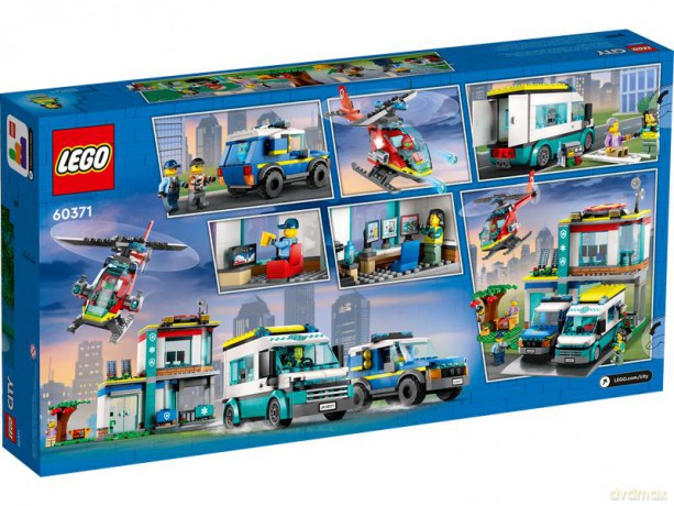 LEGO City - Parking dla pojazdów uprzywilejowanych (60371) [KLOCKI]
