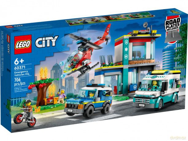 LEGO City - Parking dla pojazdów uprzywilejowanych (60371) [KLOCKI]