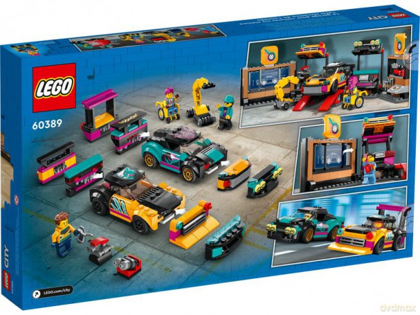 LEGO City - Warsztat tuningowania samochodów (60389) [KLOCKI]