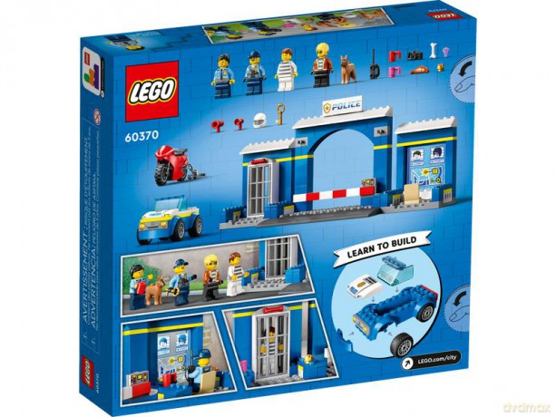 LEGO City - Posterunek policji - pościg (60370) [KLOCKI]