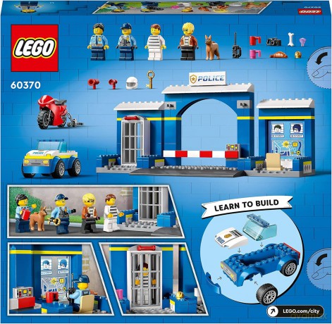 LEGO City - Posterunek policji - pościg (60370) [KLOCKI]