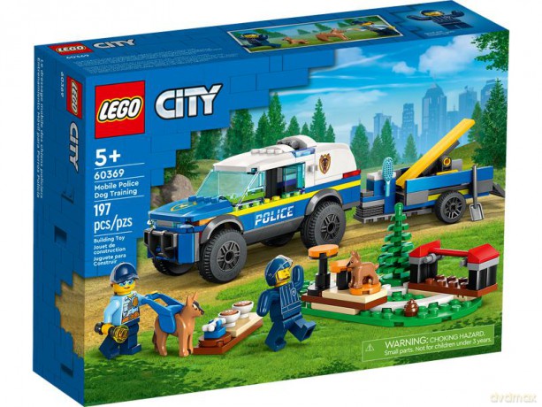 LEGO City - Szkolenie psów policyjnych w terenie (60369) [KLOCKI]