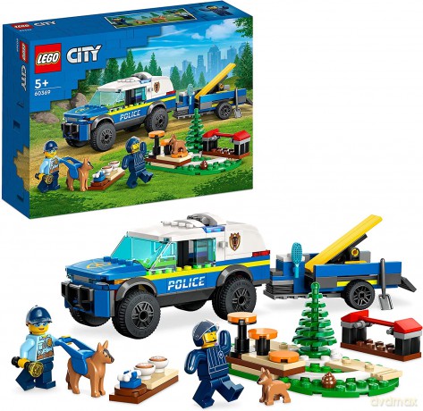 LEGO City - Szkolenie psów policyjnych w terenie (60369) [KLOCKI]
